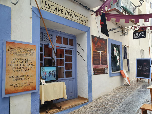 local de escape peñiscola en calle san vicente número 5